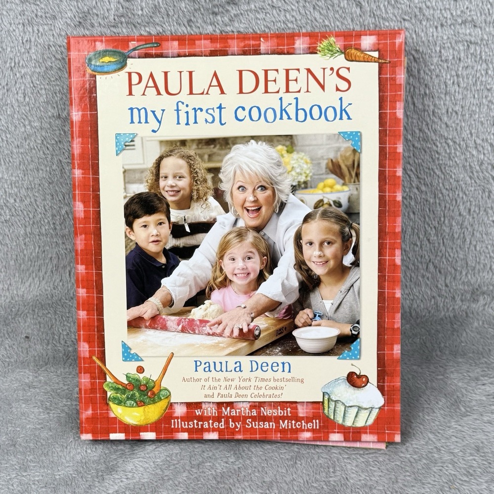 Paula Deen's‎ "My First Cookbook" Kids 2008 Learning Southern Cooking Signed